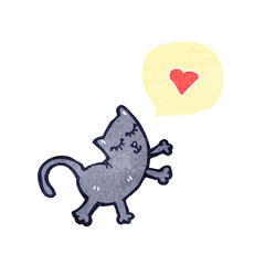 retro cartoon cat