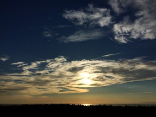夕焼け 日本海 日暮れ