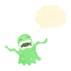 cartoon spooky ghost