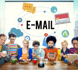 E-mail Message Electronic Technology Communication Concept