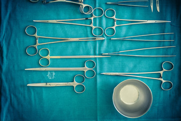 Surgical instruments collection