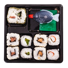Sushi box top