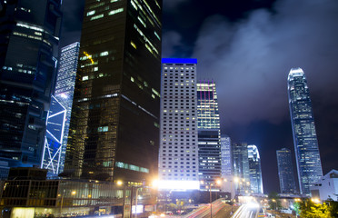 Modern building cityscape in Hong Kong