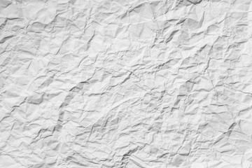 Crumpled paper texture. Realistic paper background