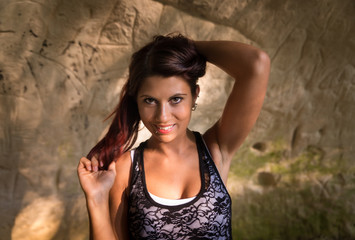 Fototapeta premium Outdoorportrait Anita