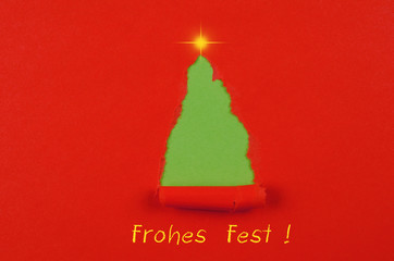 Weihnachtshintergrund, Frohes Fest