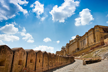  Amber Fort, Jaipur, Rajasthan, India.
