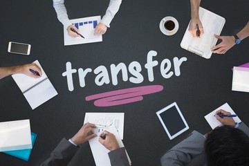 Transfer against blackboard