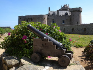 Kanone vor dem Fort La Latte