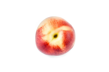 Nectarine isolated on a white background