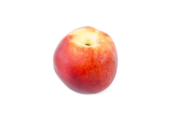 Nectarine isolated on a white background