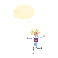 cartoon dancing doll