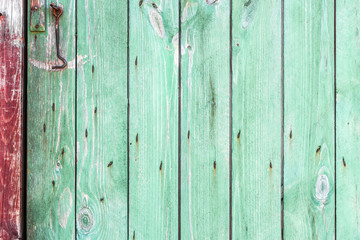 Old painted wood wall - texture or background