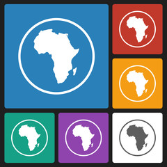 african continent icon