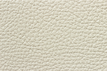 Synthetic white leather texture or background