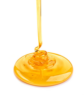 Naklejki pouring honey