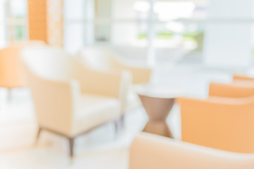 blur image of hospital office toom