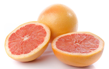 Fresh grapefruits