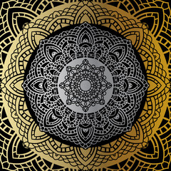 Gold mandala