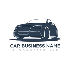Car vector logo icon