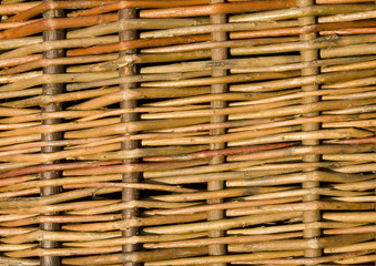 Texture of wicker basket