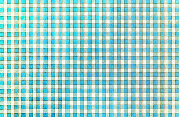 Cheerful classic rustic traditional gingham pattern in light blu