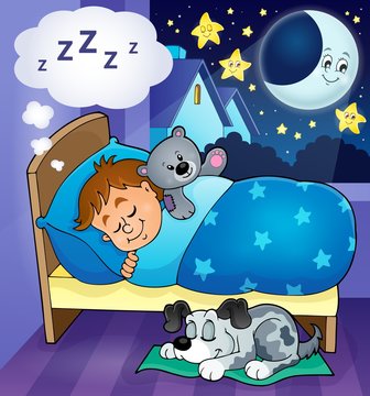 Sleeping child theme image 6
