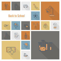 School and Education Icons