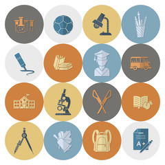 School and Education Icons