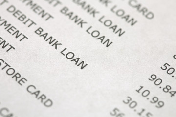 Bank and credit card statement