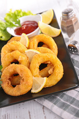 deep fried calamari