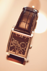 Manly watch on table