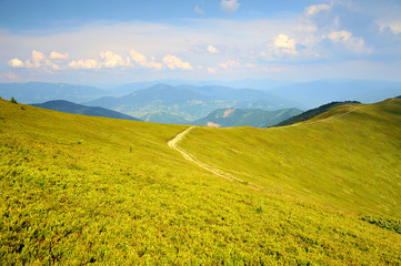 Fototapeta premium Summer mountains