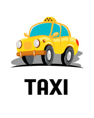 taxi car cartoon © Absemetov