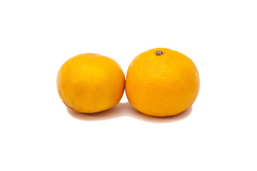 mandarin isolated on white background