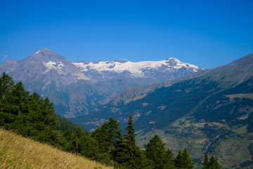 Fototapeta premium Glacier des alpes