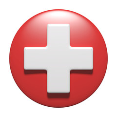 Obraz premium 3d hospital symbol