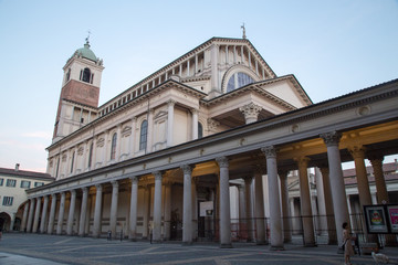 Fototapeta na wymiar Novara Centro storico