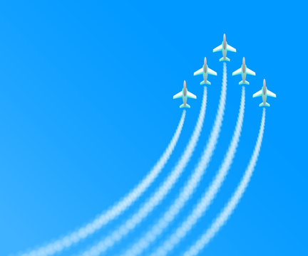 航空ショー　アクロバット2