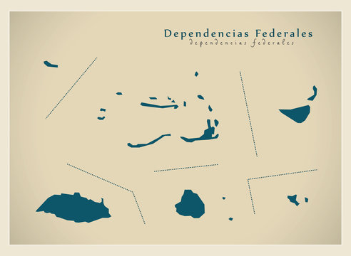 Modern Map - Dependencias Federales VE