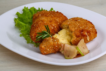 Fried cheese