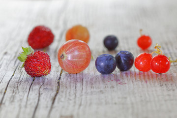 Mix of berries