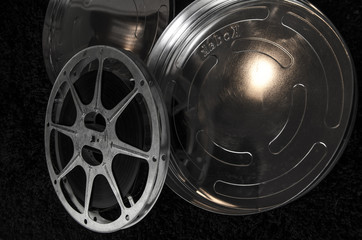 Obraz premium boite ouvert et son film