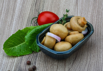 Pickled champignon