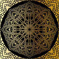 Gold mandala