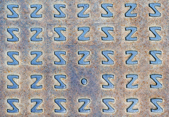 Grunge iron for design, iron backgorund