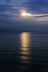 Fototapeta premium sunset on the ocean