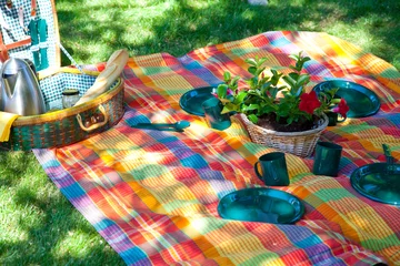 Keuken foto achterwand Picknick picknick