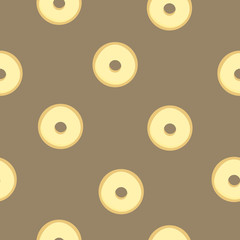 Donuts seamless background.