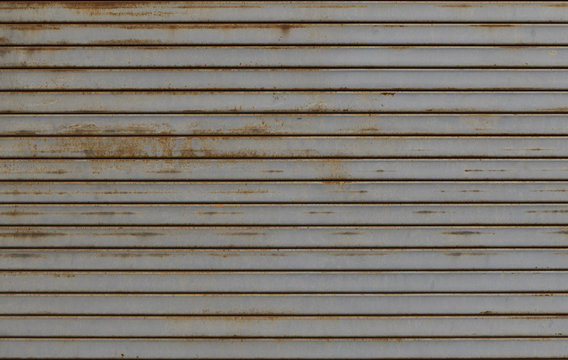 metal garage door texture background